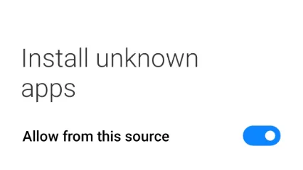 Unknown Sources